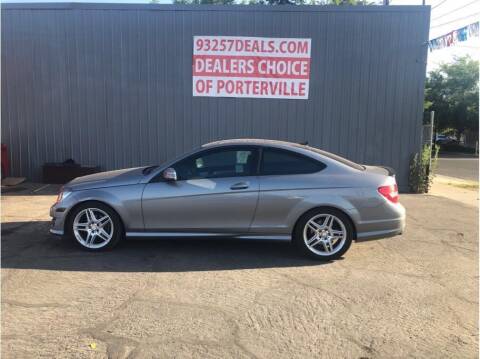 2012 Mercedes-Benz C-Class for sale at Dealers Choice Inc in Farmersville CA