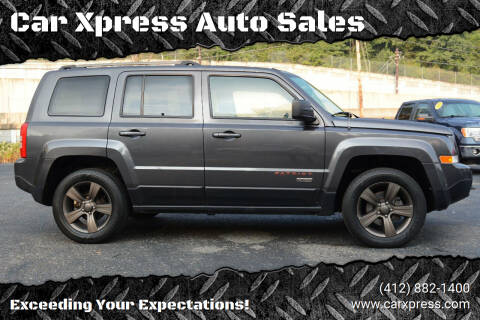 2016 Jeep Patriot for sale at Car Xpress Auto Sales in Pittsburgh PA