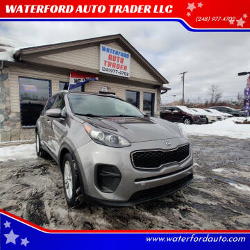 2018 Kia Sportage for sale at WATERFORD AUTO TRADER LLC in Waterford MI
