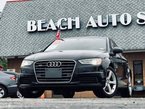 2016 Audi A3 for sale at Beach Auto Sales in Virginia Beach VA