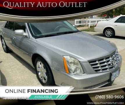 2007 Cadillac DTS for sale at Quality Auto Outlet in Vista CA
