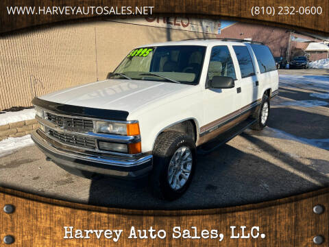 1999 Chevrolet Suburban for sale at Harvey Auto Sales, LLC. in Flint MI
