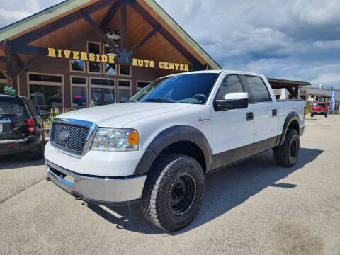 2008 Ford F-150 for sale at RIVERSIDE AUTO CENTER in Bonners Ferry ID