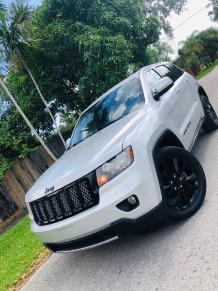 2012 Jeep Grand Cherokee for sale at IRON CARS in Hollywood FL