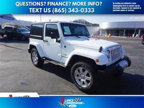 2017 Jeep Wrangler for sale at LANCE CUNNINGHAM FORD in Knoxville TN