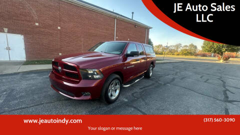 2012 RAM 1500 for sale at JE Auto Sales LLC in Indianapolis IN