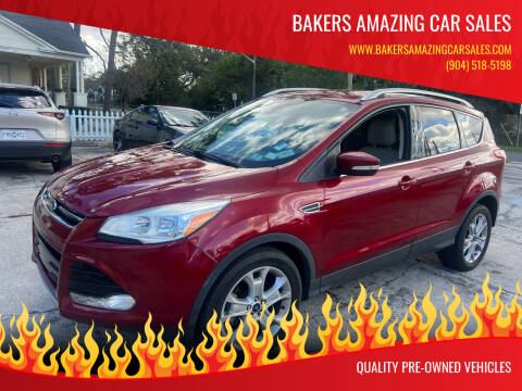 2015 Ford Escape for sale at Bakers Amazing Car Sales in Jacksonville FL