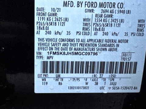 2021 Ford Explorer Timberline