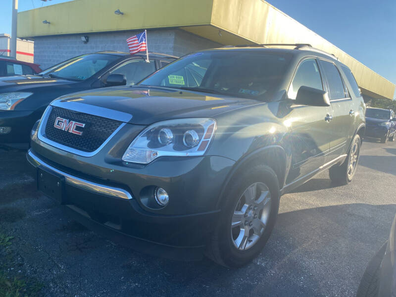 2011 GMC Acadia for sale at McNamara Auto Sales - Kenneth Road Lot in York PA