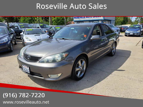 2005 Toyota Camry for sale at Roseville Auto Sales in Roseville CA