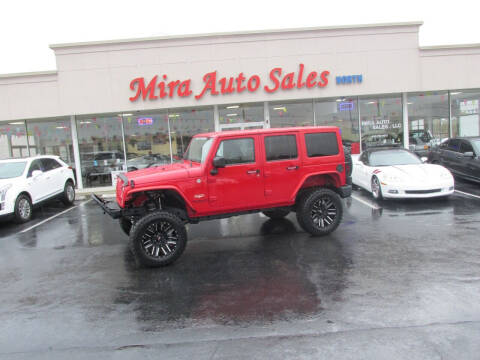 2014 Jeep Wrangler Unlimited for sale at Mira Auto Sales in Dayton OH