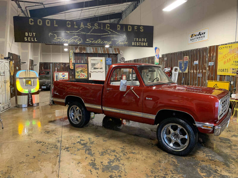 1976 Dodge W-100 Pickup 4x4 for sale at Cool Classic Rides in Sherwood OR