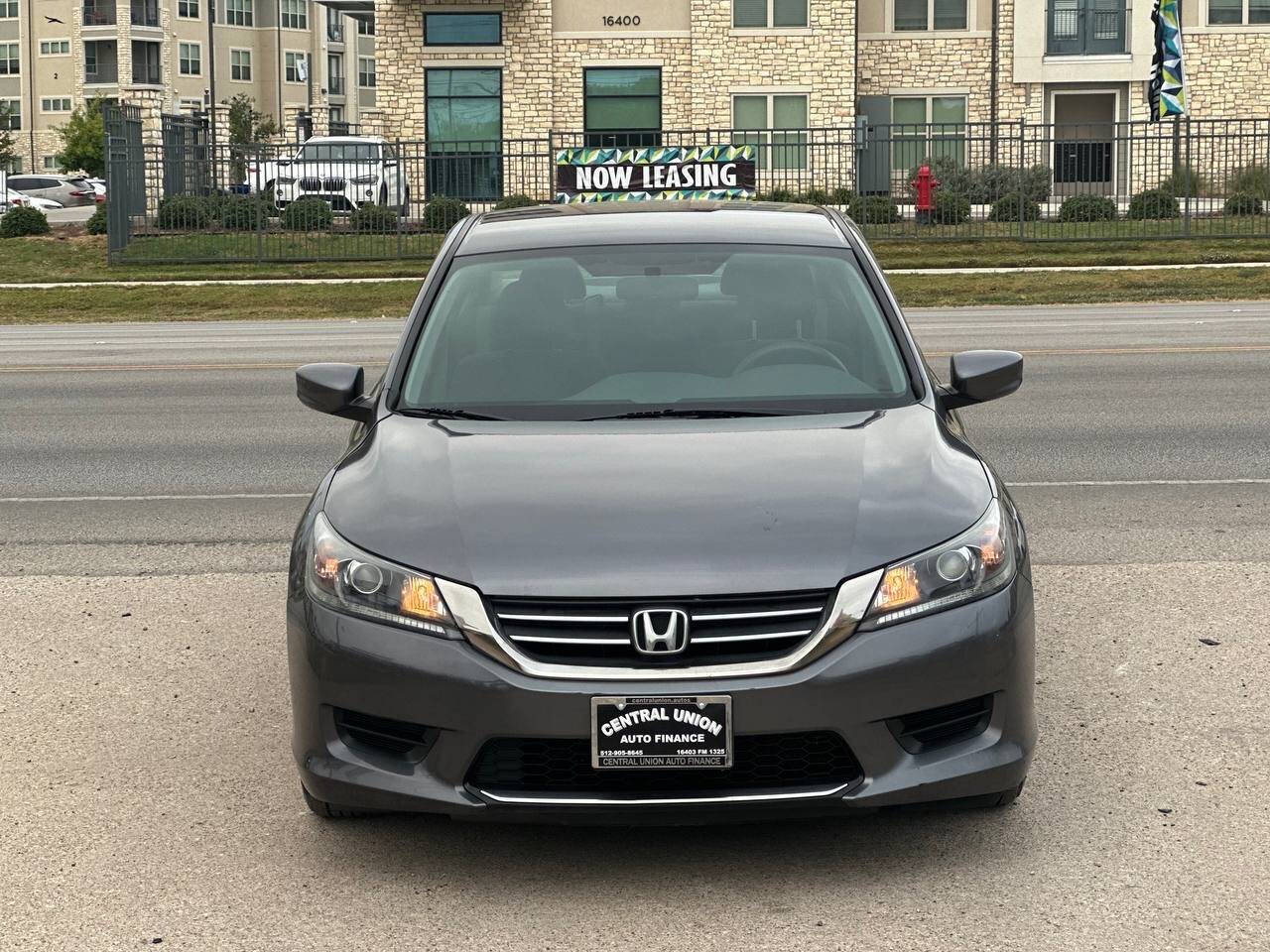 2013 Honda Accord for sale at Central Union Auto Finance LLC in Austin, TX