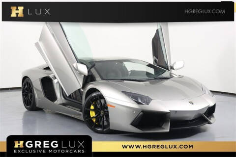 2013 Lamborghini Aventador for sale at HGREG LUX EXCLUSIVE MOTORCARS in Pompano Beach FL