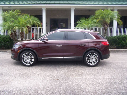 2017 Lincoln MKX for sale at Thomas Auto Mart Inc in Dade City FL