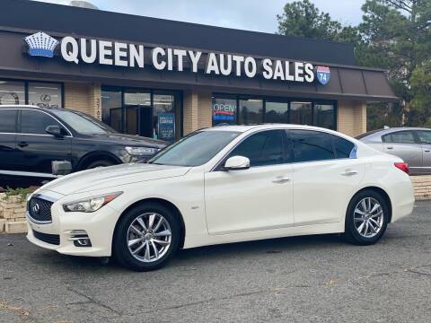 2016 Infiniti Q50 for sale at Queen City Auto Sales in Charlotte NC