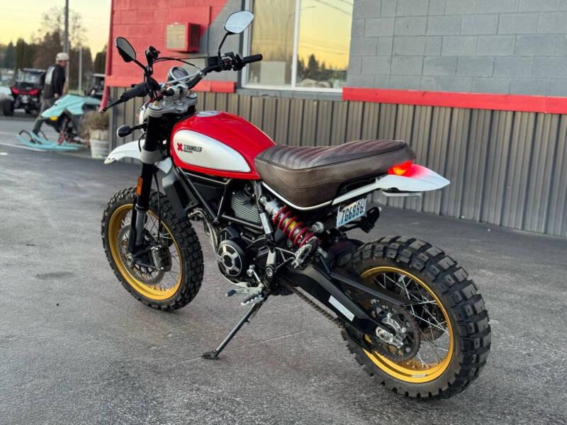 2018 Ducati Scrambler Desert Sled