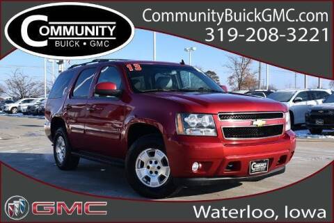 2013 Chevrolet Tahoe for sale at Community Buick GMC in Waterloo IA