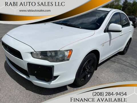 2009 Mitsubishi Lancer for sale at RABI AUTO SALES LLC in Garden City ID