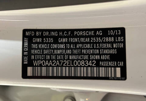 2014 Porsche Panamera 4