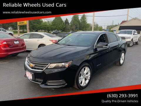 2014 Chevrolet Impala for sale at Reliable Wheels Used Cars in West Chicago IL