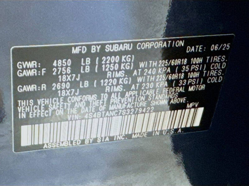 2025 Subaru Outback Limited