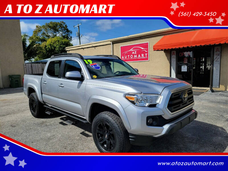 2019 Toyota Tacoma for sale at A TO Z  AUTOMART in West Palm Beach FL