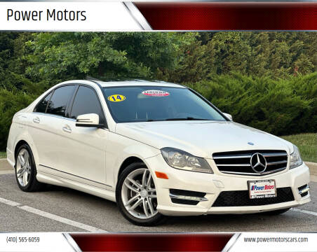 2014 Mercedes-Benz C-Class for sale at Power Motors in Halethorpe MD