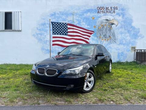 2008 BMW 5 Series for sale at Vox Automotive in Oakland Park FL