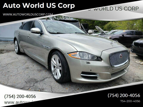 2012 Jaguar XJL for sale at Auto World US Corp in Plantation FL