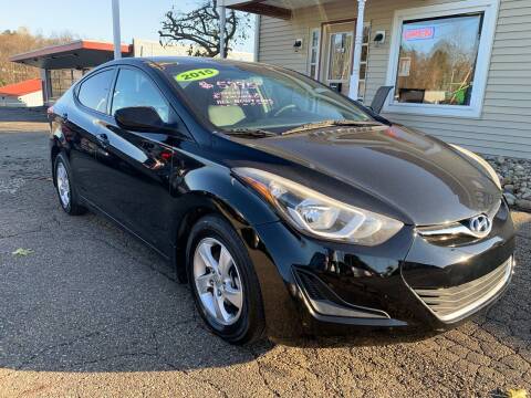 2015 Hyundai Elantra for sale at G & G Auto Sales in Steubenville OH