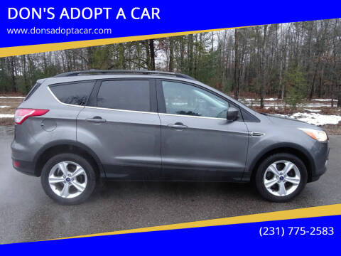 2014 Ford Escape for sale at DON'S ADOPT A CAR in Cadillac MI