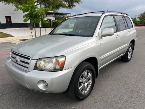 2004 Toyota Highlander for sale at Bells Auto Sales in Austin TX