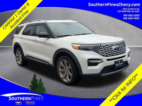 2020 Ford Explorer for sale at PHIL SMITH AUTOMOTIVE GROUP - SOUTHERN PINES GM in Southern Pines NC