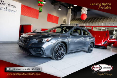 2022 Subaru WRX for sale at Quality Auto Center in Springfield NJ