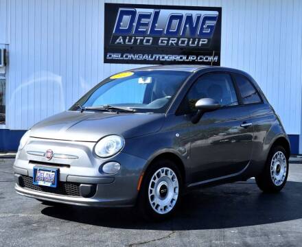 2012 FIAT 500 for sale at DeLong Auto Group in Tipton IN