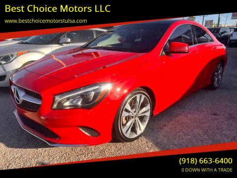 2019 Mercedes-Benz CLA for sale at Best Choice Motors LLC in Tulsa OK