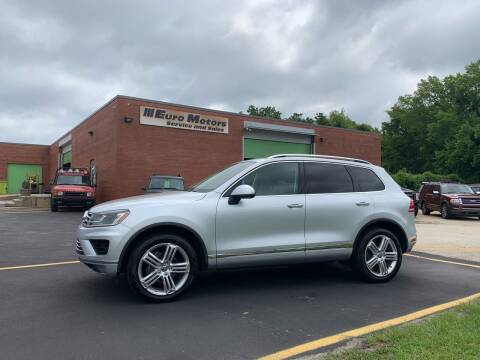 2016 Volkswagen Touareg for sale at Euro Motors LLC in Raleigh NC