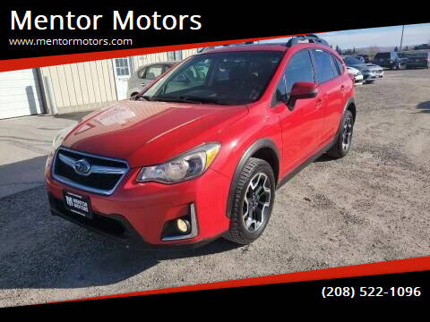 2016 Subaru Crosstrek for sale at Mentor Motors in Idaho Falls ID