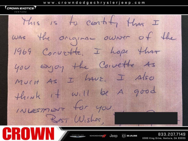 1969 Chevrolet Corvette