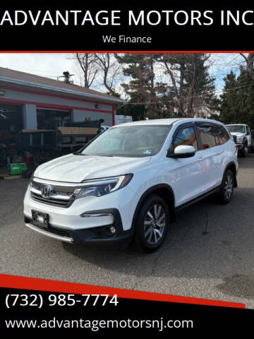2020 Honda Pilot for sale at ADVANTAGE MOTORS INC in Edison NJ