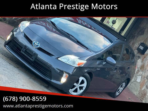 2012 Toyota Prius for sale at Atlanta Prestige Motors in Decatur GA