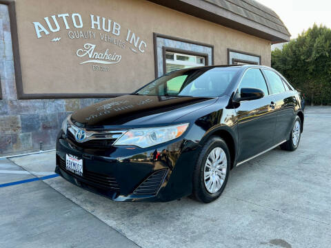 2012 Toyota Camry Hybrid for sale at Auto Hub, Inc. in Anaheim CA