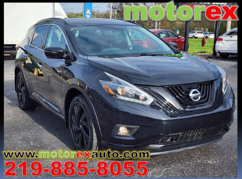 2018 Nissan Murano for sale at Motorex Auto Sales in Schererville IN