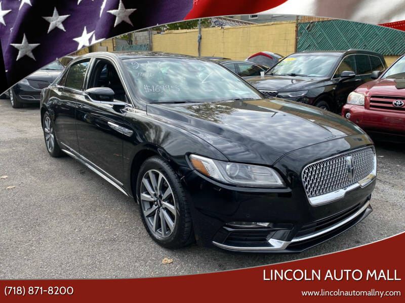 2017 Lincoln Continental for sale at Lincoln Auto Mall in Brooklyn NY