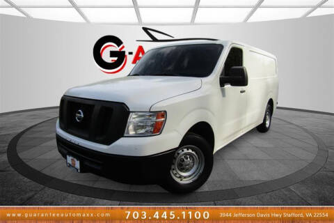 2013 Nissan NV for sale at Guarantee Automaxx in Stafford VA