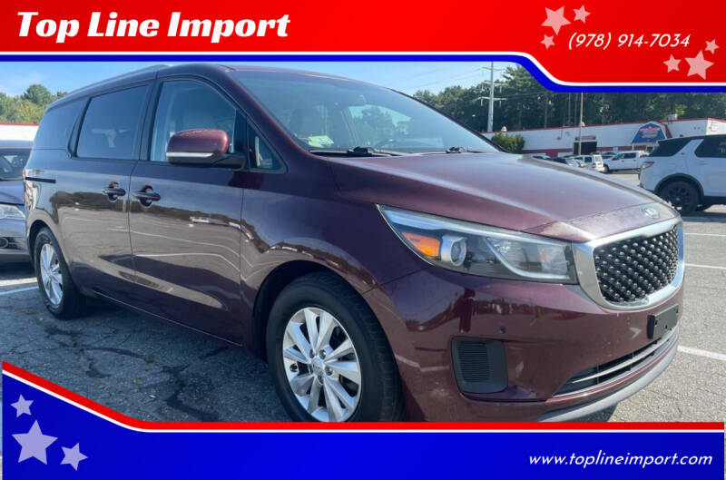 2017 Kia Sedona for sale at Top Line Import in Haverhill MA