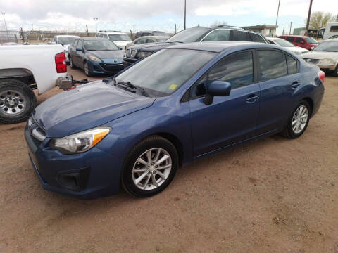 2012 Subaru Impreza for sale at PYRAMID MOTORS - Fountain Lot in Fountain CO