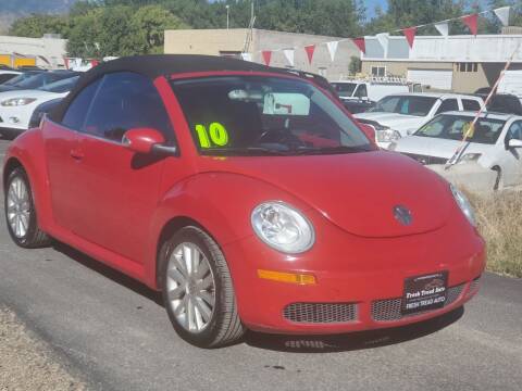 2010 Volkswagen New Beetle Convertible for sale at FRESH TREAD AUTO LLC in Spanish Fork UT