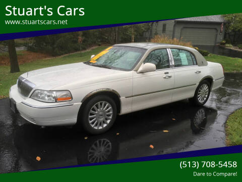2003 Lincoln Town Car for sale at Stuart's Cars in Cincinnati OH